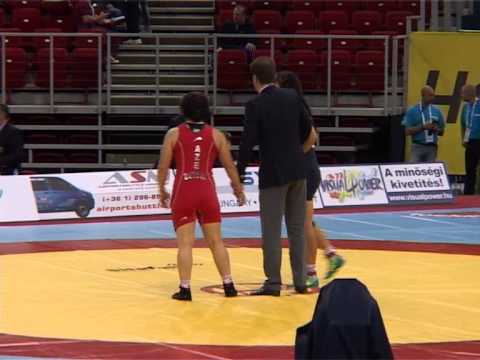 SWWC2013 / Gozal ZUTOVA - Elmira Sizdikova (KAZ) - FW 67 kg, 1/8 final match
