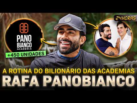 A ROTINA DO DONO DA MAIOR REDE DE ACADEMIAS DO BRASIL | 24 HORAS COM RAFA PANOBIANCO