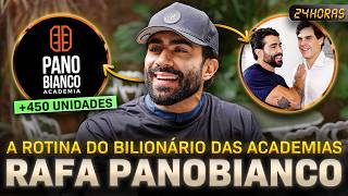 A ROTINA DO DONO DA MAIOR REDE DE ACADEMIAS DO BRASIL | 24 HORAS COM RAFA PANOBIANCO