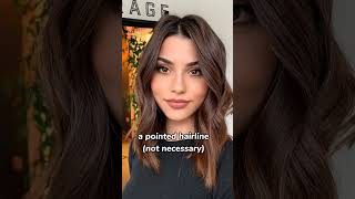 Heart shaped face ❤️💕✨ #aesthetic #glowup #itgirl #faceshape #thatgirl #heart #heartshaped