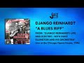 DJANGO REINHARDT: A BLUES RIFF Live, Chicago 1946 with Duke Ellington and His Orchestra
