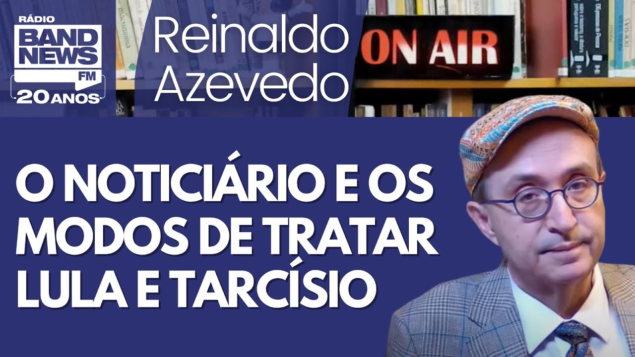 Reinaldo – Os programas dos candidatos Lula e Tarcísio e a metafísica tarcisiana do noticiário