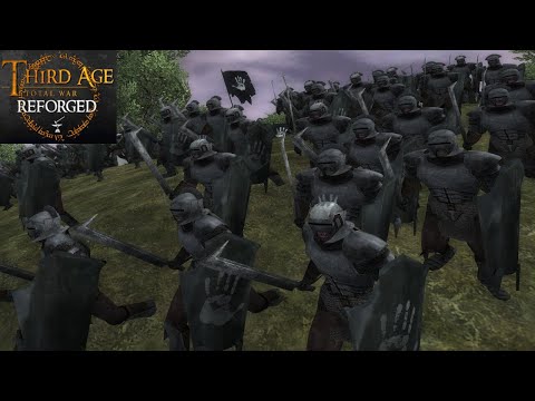 SARUMANS HOST MARCHES ON THE OLD SOUTH ROAD (Siege Battle) - Third Age: Total War (Reforged)
