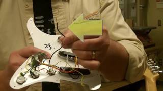 Video thumbnail for Economy Strat Kit Wiring by STEMGuitar