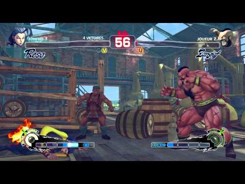 USF4 Zaraki (Rose) vs Risumu (Zanghief) - Elly Session Finale LB