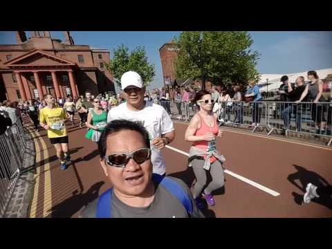 STARTING LINE LIVERPOOL ROCK N' ROLL MARATHON MY 13th. Race @ Harthys..Visit United Kingdom (London)