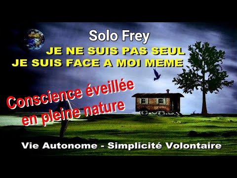 Solo Frey - Comment je vis hors système - Simplicité volontaire - Conscience éveillée dans la nature