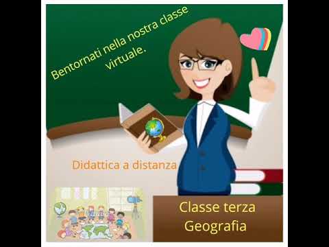 La formazione delle pianure. Classe terza