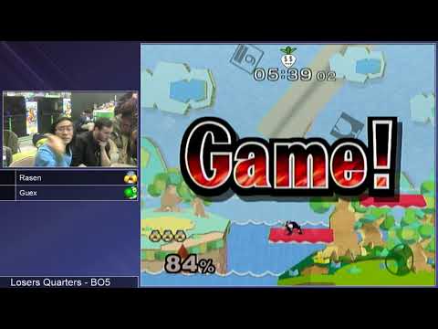 SG 20.6 SSBM - Rasen (Sheik) vs. Guex (Yoshi) - Melee LQF