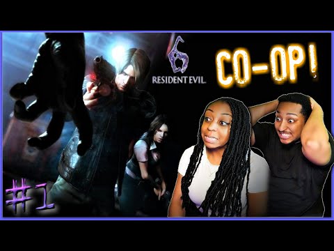 LET'S KEEP IT GOING!! | Resident Evil 6 Leon Co-op Campaign w/@DwayneKyng | Part 1 Gameplay!!!