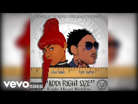 Vybz Kartel, Lolaa Smiles - Addi Right Size (Official Audio)