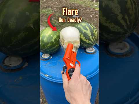 How Deadly Are Flare Guns? *TEST* (Results)