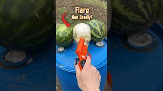 How Deadly Are Flare Guns? *TEST* (Results)
