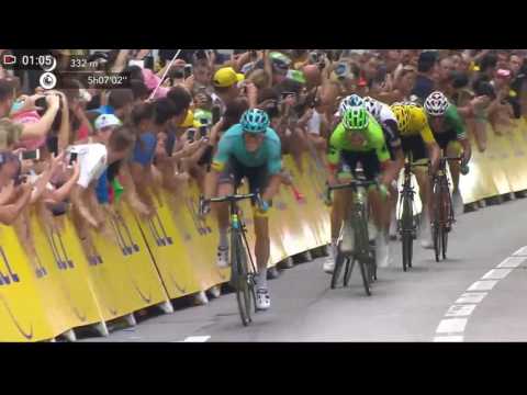 Victoria Rigoberto Uran, etapa 9, Tour de Francia