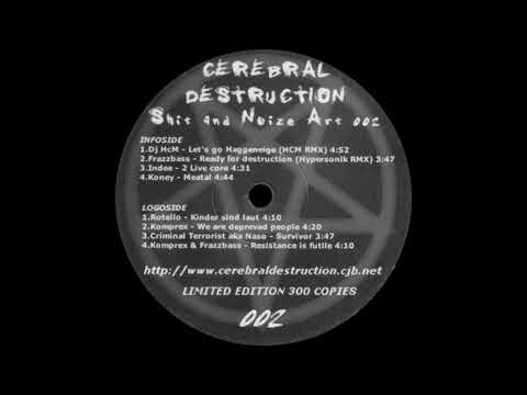 Frazzbass - Ready For Destruction (Hypersonik RMX) - Cerebral Destruction 002