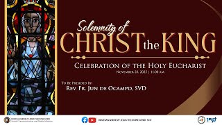 Download lagu Sunday Mass 11AM,  23 November 2025 | Solemnity of Christ the King with Fr. Jun de Ocampo, SVD mp3