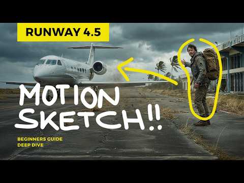Runway Gen 4.5 Motion Sketch – Image to Video: Beginners Guide