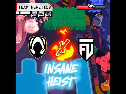Insane Heist - Team Heretics vs Fut Esports #brawlstars #bsc25