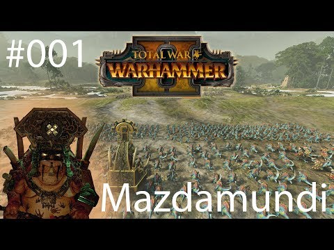 Let's Play Total War: Warhammer 2  / Die Kaltblüter  #001  / (Echsen/Mazdamundi) / (Deutsch/German)