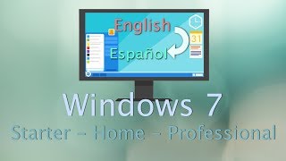 Cambia a Español Windows 7 versión Starter, Home & Pro