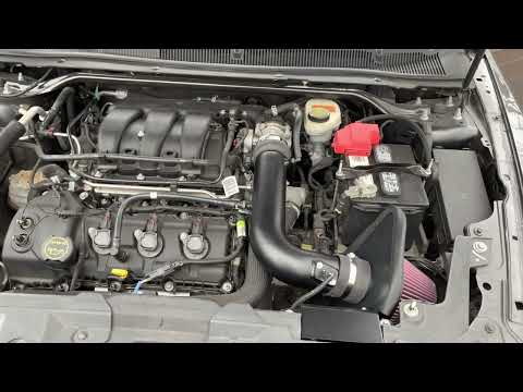 2015 Ford Taurus Limited K&N Cold Air Intake Installation