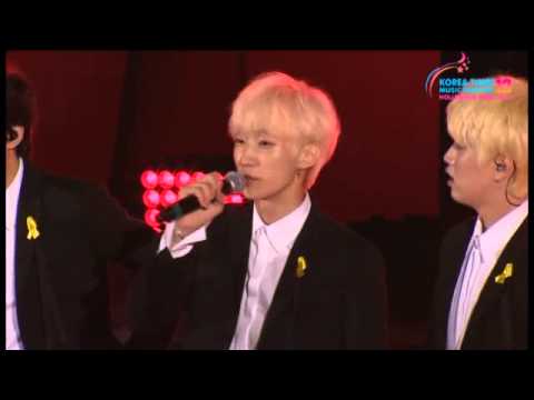 The 12th Korea Times Music Festival - B1A4 stage commentary