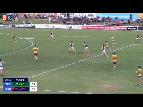 Rd 19 Hostplus SANFL Snapshot - Norwood's Baynen Lowe goals on run from 55m