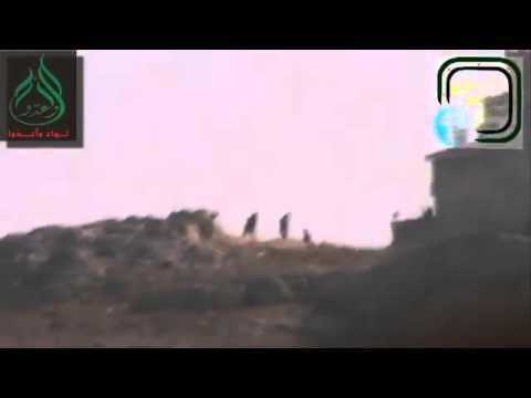 رصد واستطلاع لنقاط تمركز قوات النظام في دير الشيروبيم في ريف دمشق من قبل لواء وأعدوا