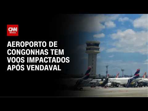 Mais de 80 voos foram afetados em aeroportos de SP e RJ por ventania | LIVE CNN