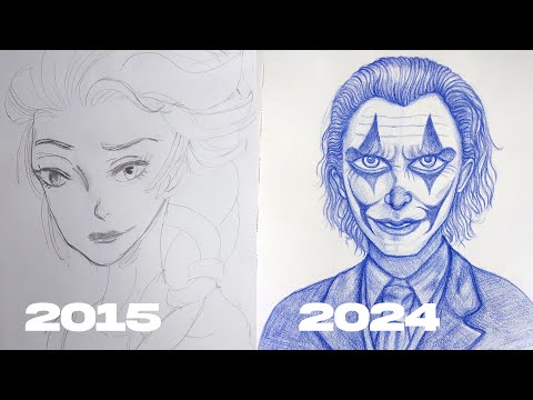 My art progress from 2015-2024