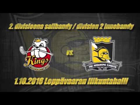 SBS Kings- FBC Raseborg Knights 1.10.2016