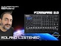 Roland Listened SH 4d Firmware 2 0 Is Here