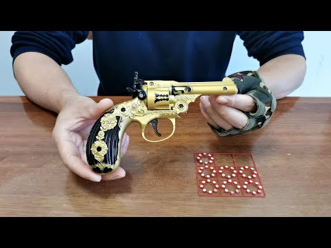 Metal Cap Gun Unboxing 2024 - Persian Revolver Toy