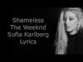 Shameless - The Weeknd - Sofia Karlberg ...