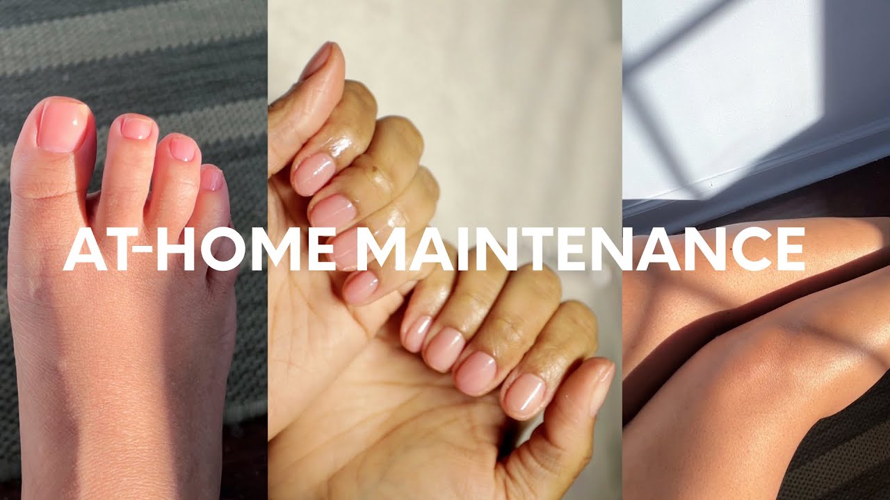 Maintenence Vlog | gel mani, exfoliating for ingrowns, diy whipped shea butter & cutting my hair! ✂️