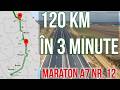 AUTOSTRADA A7 120 Km în 3 Minute Adjud Pascani 09 14 03 2026 Maraton Nr 12
