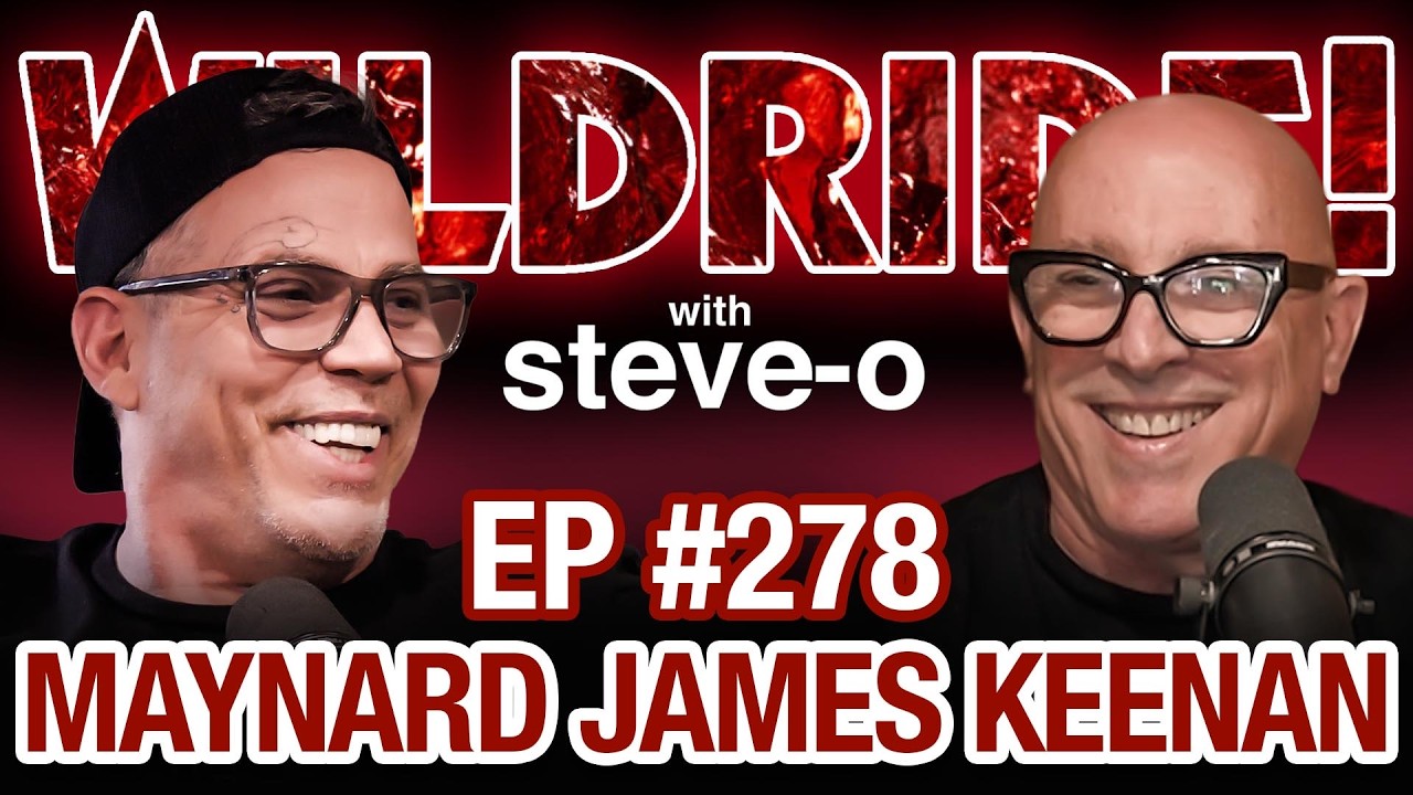 Maynard James Keenan and Steve-O's Unlikely Bromance | Wild Ride #278 - YouTube