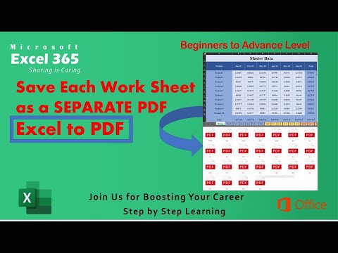 VBA Code to Save Each Worksheet as a Separate PDF