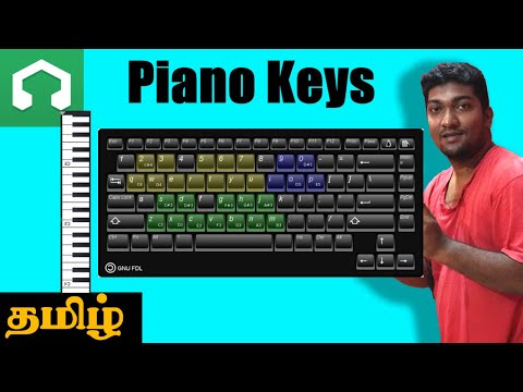 LMMS Music Composing | Piano Keys | Lesson 16 (Tamil)