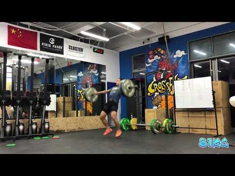 CrossFit 2020.10.21 WORKOUT. (SNATCH SPEED TRIPLE)