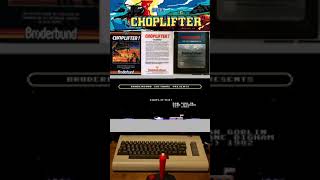 Choplifter! 1982 on my C64