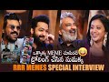 RRR Movie Memes Comedy Interview By Anchor Suma - Rajamouli, Ram Charan and Jr NTR || Bullet Raj