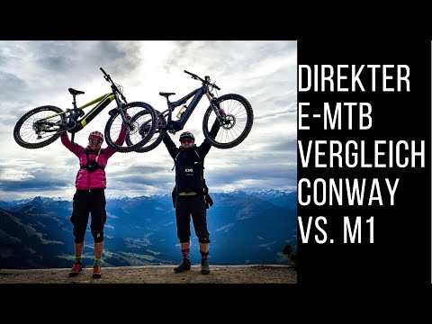 DIREKTER E-BIKE VERGLEICH / CONWAY EWMW VS. M1 ERZBERG / FREERIDE INC. AUSTRIA