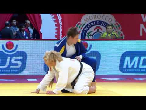 HARRISON Kayla (USA ) -  TURKS Victoriia (UKR)  . -78кг. WORLD JUDO MASTERS MOHAMMED VI 2015