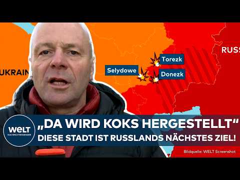 UKRAINE-KRIEG: Ostfront in Donezk droht Durchbruch! Stahl-Stadt Udatschne gerät in Putins Visier