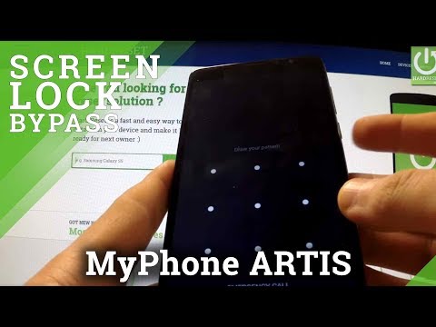 Hard Reset myPhone Artis- reset and bypass screen lock
