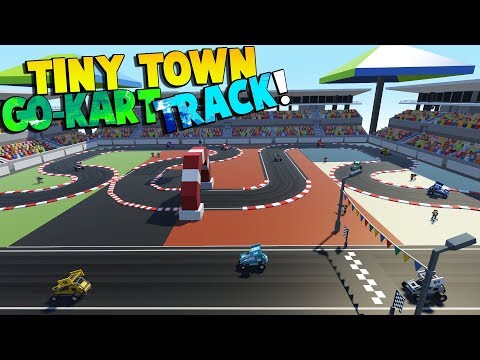 BUILDING A FUN TOY GO-KART RACING TRACK! - Tiny Town Gameplay - YouTube