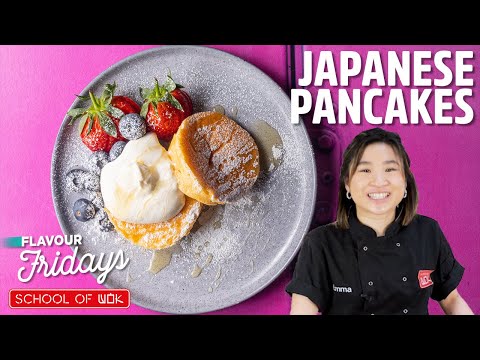 Fluffy Japanese Soufflé Pancakes!