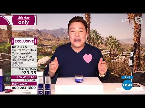 Skinn Cosmetics Collagenesis Crème de Vive Nachtpflege
Erneuernde