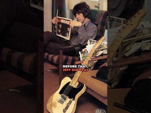 Why Did Jeff Beck Switch From Gibsons To Fenders? #guitar #jeffbeck #gibson #fender #classicrock